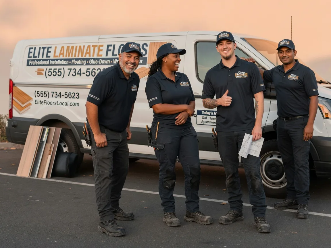 Laminate flooring installation company in Binford, ND